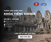 THÔNG BÁO CHIÊU SINH CÁC LỚP TIẾNG KHMER THÁNG 11/2023